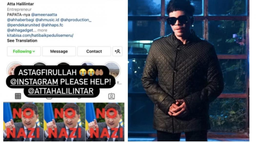 Ada Foto Presiden Ukraina di Instagram Atta Halilintar, Aurel Hermansyah Panik