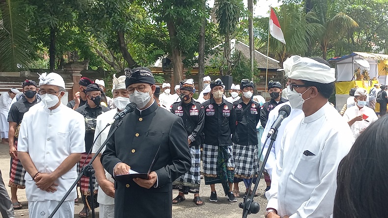 Sambut Hari Raya Nyepi, Anies Ajak Refleksi Diri