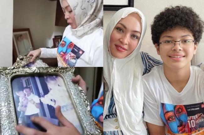 Suara Angelina Sondakh Bergetar, Kenang Foto Adjie Massaid saat Gendong Keanu   