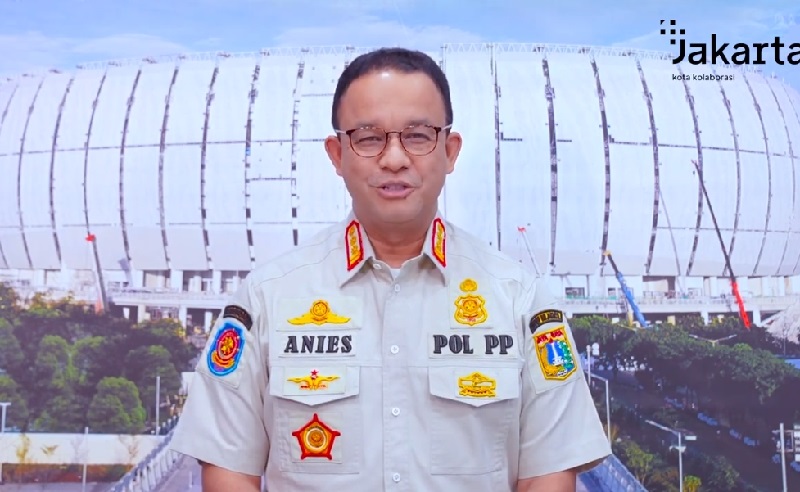 Peringati Hari Jadi Satpol PP dan Satlinmas, Anies: Kedepankan Aspek Humanis