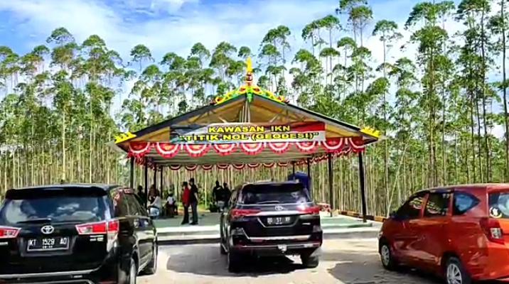 Jadi Lokasi Kemah Jokowi pada Pertengahan Maret, Titik Nol IKN Berubah Total