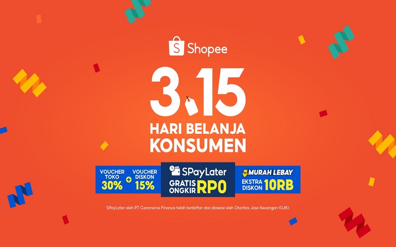 Mega Sale Pertama di Awal Tahun, Shopee Hadirkan Kampanye  3.15 Hari Belanja Konsumen 