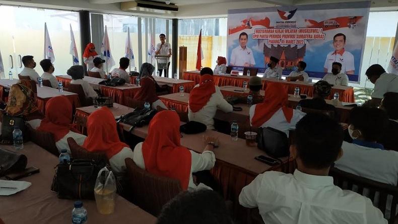 Muskerwil Partai Perindo se-Sumbar, Siapkan Amunisi Hadapi Pemilu 2024