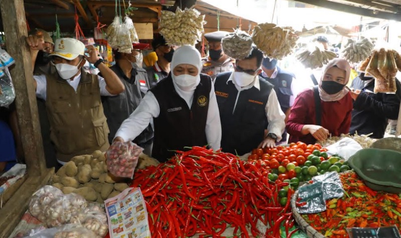 Stok Kebutuhan Pokok di Jatim Aman Jelang Ramadan, Harga Daging Sapi dan Ayam Stabil 