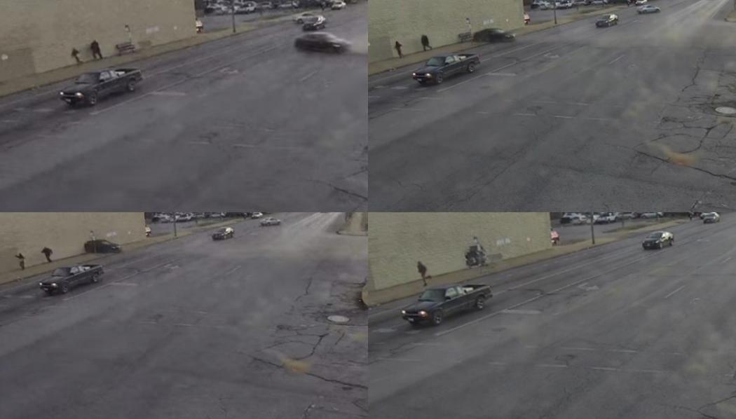 Bawa Kabur Mobil Curian, Pria Ini Hilang Kendali Tabrak Dinding Toko dan Nyaris Lindas Pejalan Kaki 