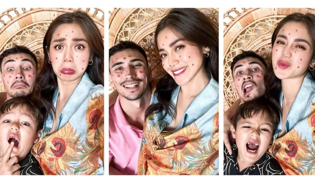 Sembuh dari Covid-19, Jessica Iskandar Unggah Foto Mesra Bareng Anak dan Suami
