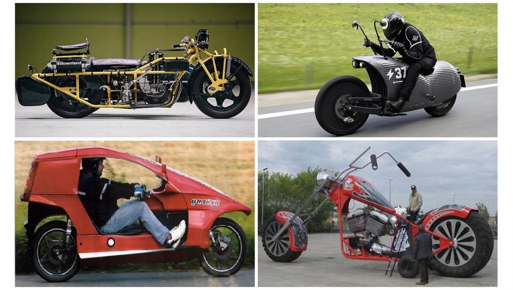 5 Motor Paling Aneh di Dunia, Ada Seukuran Raksasa