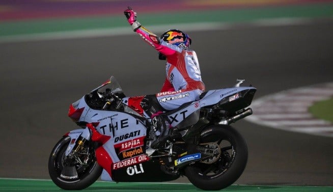 Juarai MotoGP Qatar, Ini Strategi Enea Bastianini Jaga Motor Tetap Beringas hingga Akhir Lap
