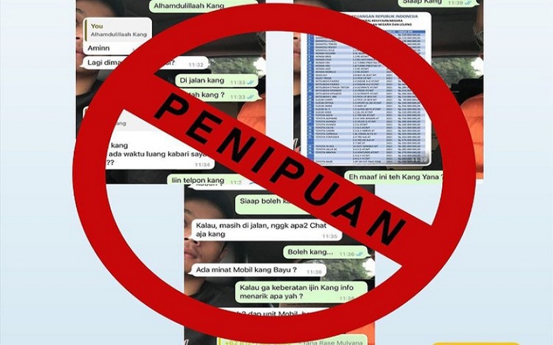 Awas, Penipu di WhatsApp Catut Nama Plt Wali Kota Bandung Yana Mulyana