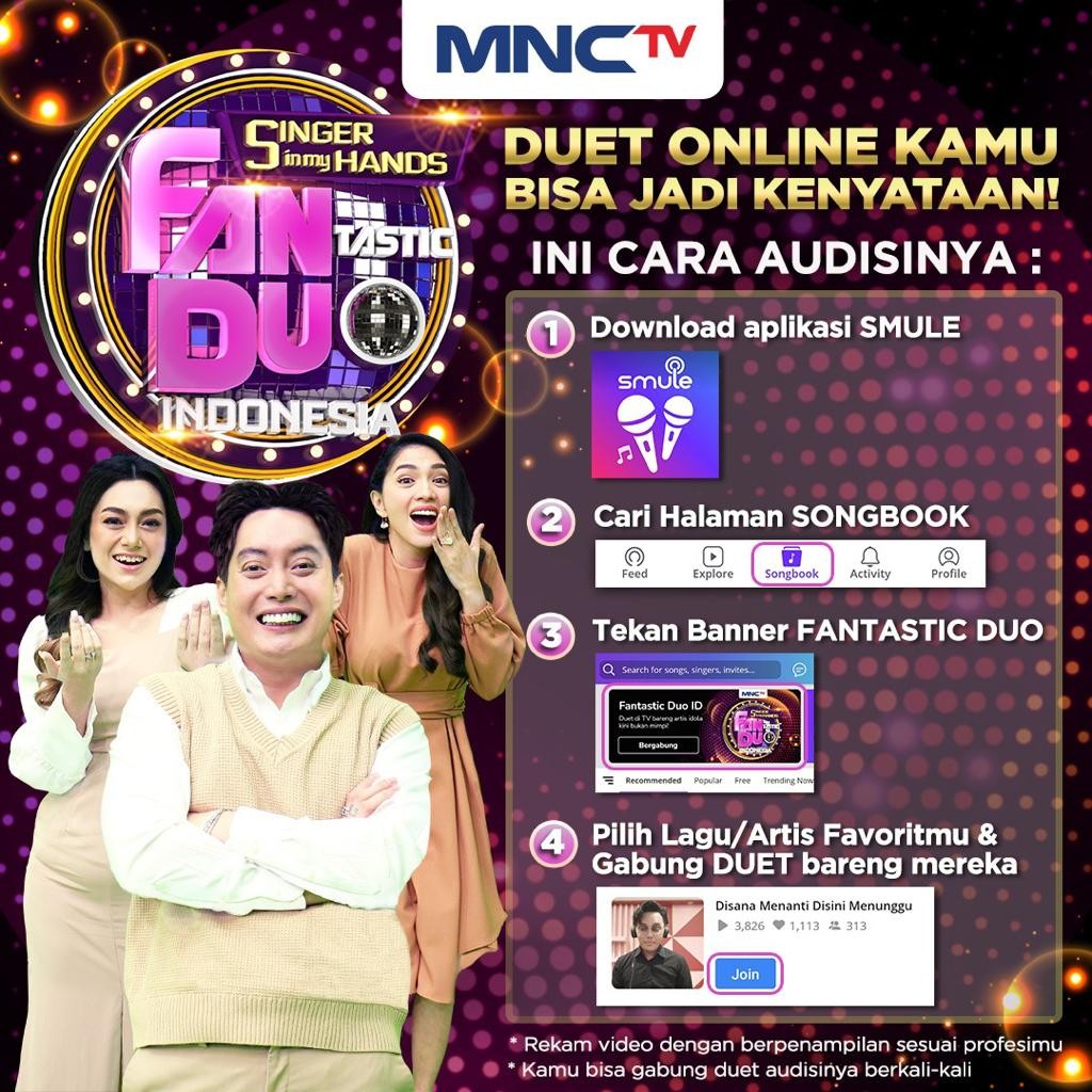 Duet Bareng Danang! Yuk Ikuti Audisinya di Fantastic Duo MNCTV
