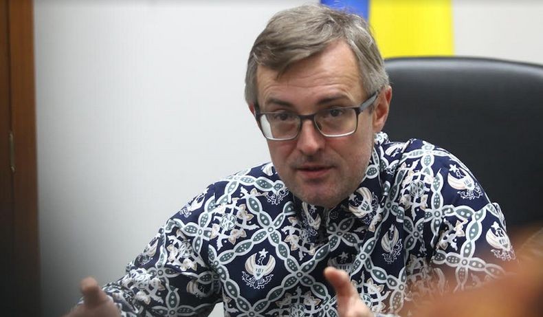 Dubes Ukraina untuk RI: Presiden Zelensky Bertahan di Kiev, sementara Putin Lari ke Bungker