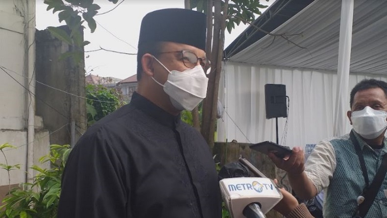 Melayat Arifin Panigoro, Anies Kenang Almarhum Sosok yang Bersahabat