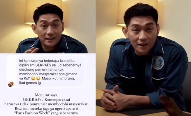 Gekrafs Beri Penjelasan Brand Lokal yang Klaim Tampil di Paris Fashion Week
