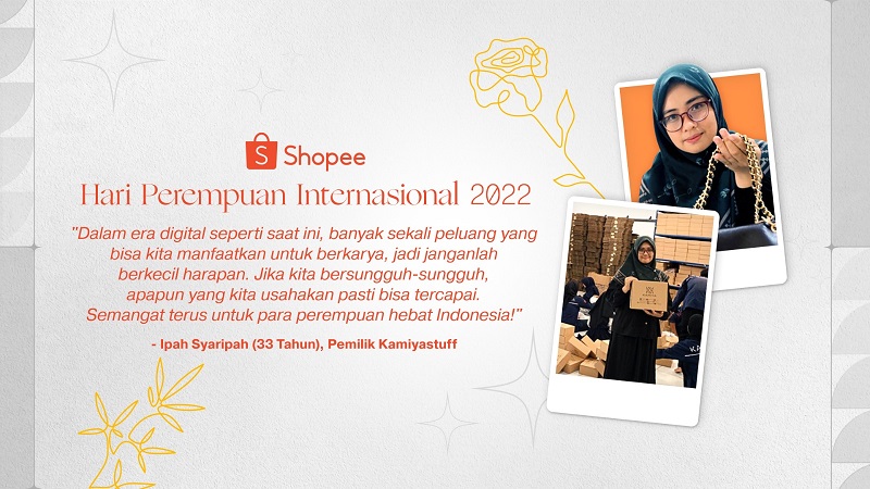 Semangat Hari Perempuan Internasional, Begini Cerita Ipah Syaripah Rintis Usaha Tas Kamiyastuff di Shopee