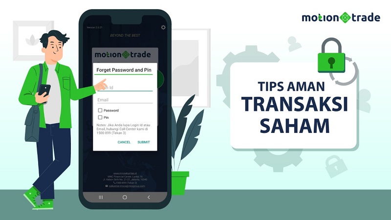 MNC Sekuritas: Ini 3 Tips Aman Transaksi Saham di Aplikasi MotionTrade