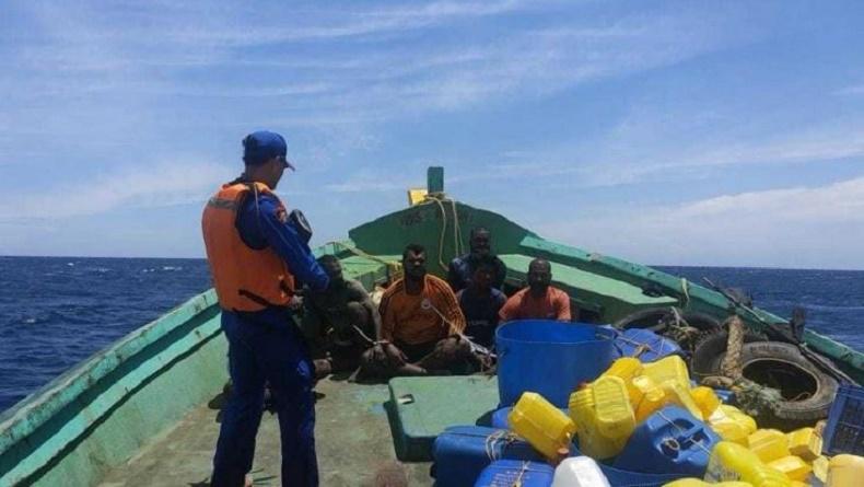 Tangkap Ikan di Laut Indonesia, Kapal Asing dengan 8 ABK Ditangkap Polda Aceh