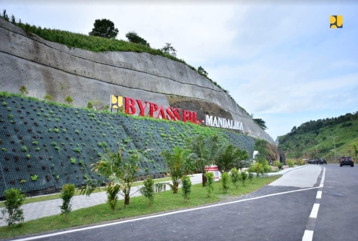 Sambut MotoGP, Penataan Jalan Bypass BIL ke Mandalika Tahap Awal Tuntas 12 Maret