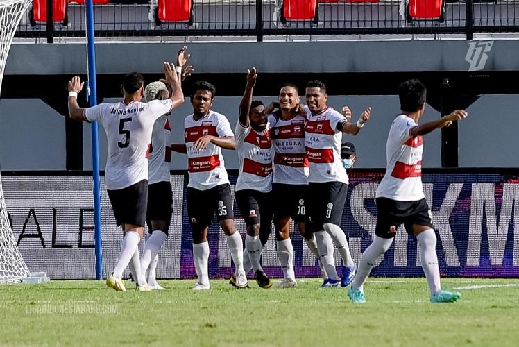 Hasil Liga 1: Madura United Bungkam Barito Putera di Banjar