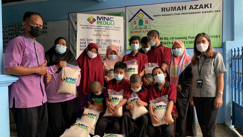 Sambut Bahagia Bantuan MNC Peduli, Begini Cerita Panti Penyandang Disabilitas di Bogor
