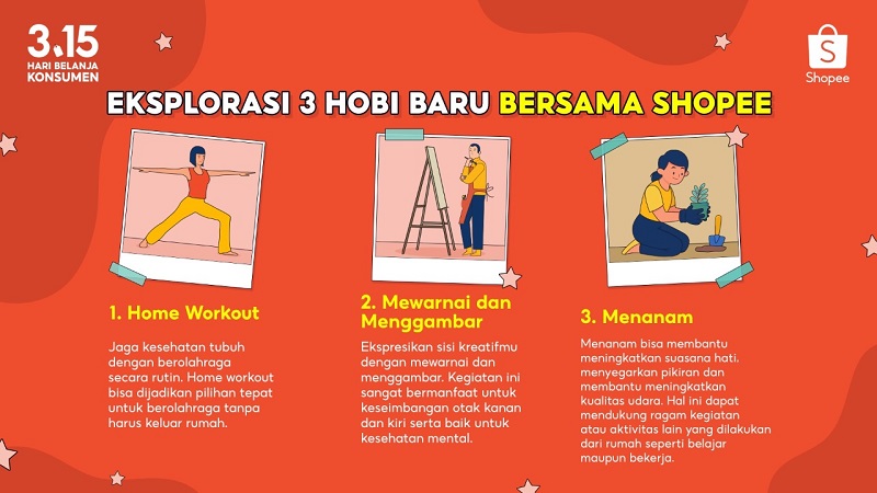 Lengkapi Kebutuhan Olahraga di 3.15 Hari Belanja Konsumen