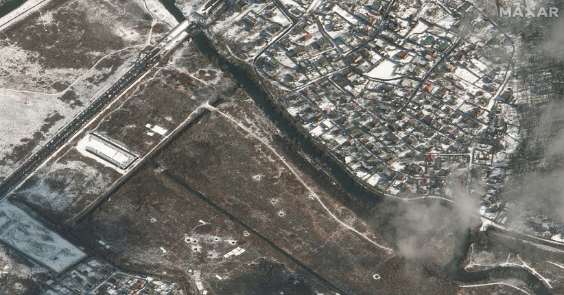 Foto Satelit Tunjukkan Kerusakan Ukraina akibat Serangan Rusia, Begini Penampakannya