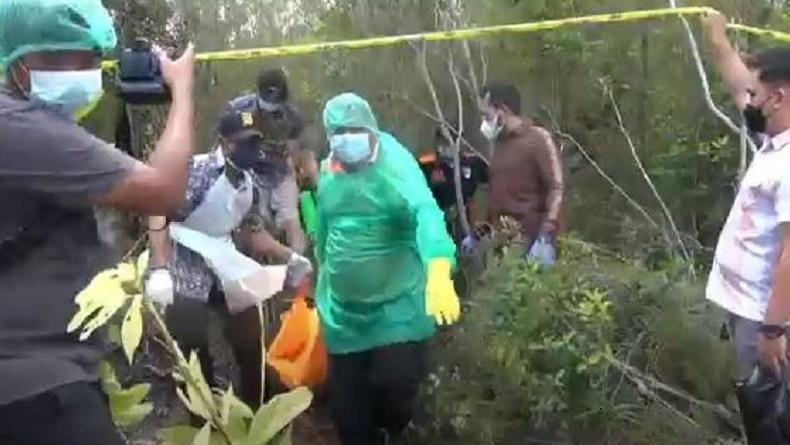 Palangka Raya Gempar, Mayat Pria Terbungkus Karung Ditemukan Dalam Hutan