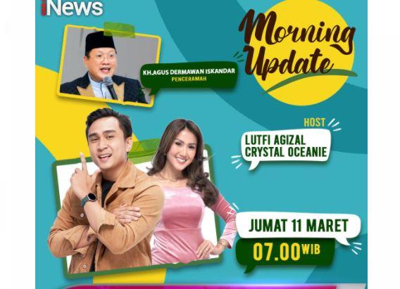 Hadir di Morning Update iNews, KH Agus Dermawan Akan Berbagi Persiapan Menyambut Ramadan 2022