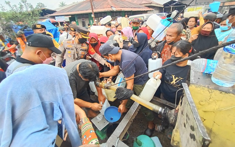 PD Pasar Palembang Akui Belum Mampu Atasi Distribusi Minyak Goreng 