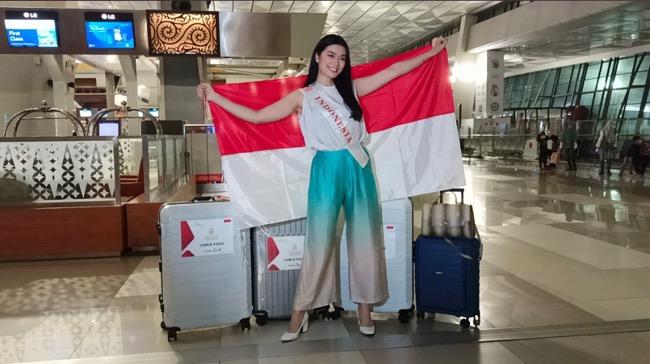 Carla Yules Masuk 40 Besar Miss World 2021, Optimis Menang Bawa Nama Indonesia