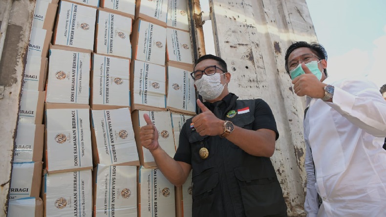 Dulu Puji Doni Salmanan saat Bagikan Paket Sembako, Kini Ridwan Kamil Bilang Begini 
