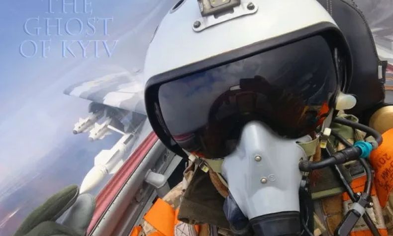 Pilot Misterius Jet Tempur Ukraina Berjuluk Hantu Muncul, Tebar Teror Bunuh Pasukan Rusia