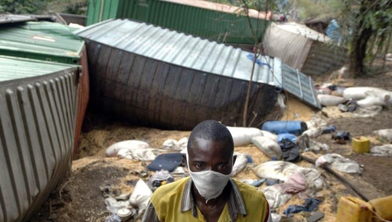 Kereta Kargo Tergelincir, 60 Penumpang Ilegal Tewas