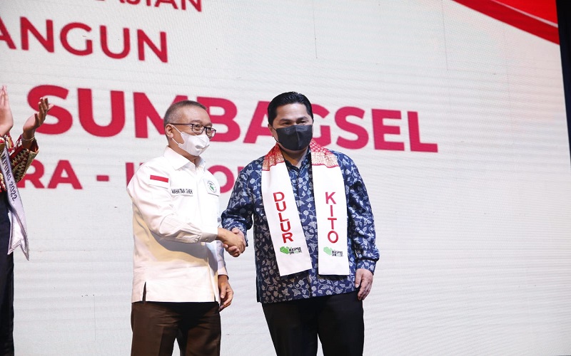 Masyarakat Profesional Sumbagsel Bersatu, Erick Thohir: Wadah Kritik dan Saran