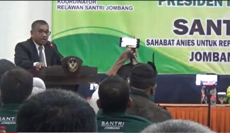 Santri di Jombang Deklarasi Dukung Anies Baswedan Jadi Capres 2024