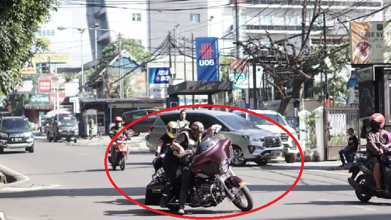 Polisi Buru Pengendara Moge Diduga Arogan dan Aniaya Warga Bandung