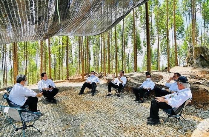  Temani Jokowi Berkemah di IKN Nusantara, Erick Thohir: Di Sini Sejarah Baru Dimulai 