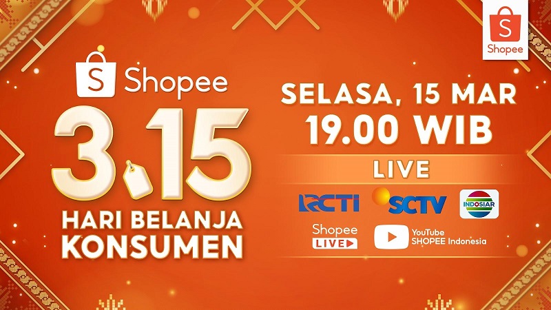 Besok, Shopee Hari Belanja Konsumen TV Show akan Bagikan Banyak Hadiah dan Promo Spesial