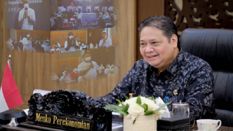 Tak Ada Prasmanan, Menko Airlangga : Halalbihalal Tetap Terapkan Prokes Ketat