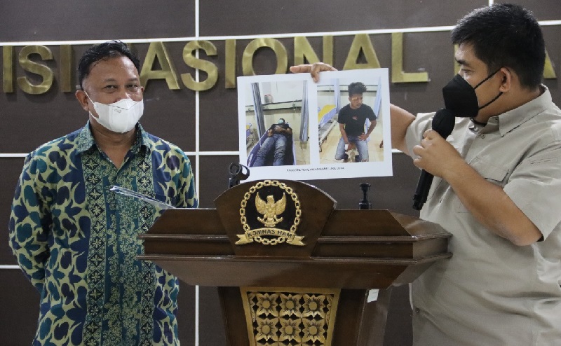 Densus 88 Tunjukkan Foto dan Video saat Penyergapan Dokter Sunardi ke Komnas HAM