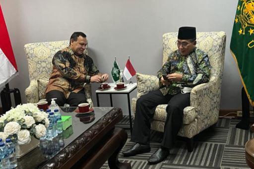 Dikunjungi Ketua KPK, Gus Yahya: NU Ingin Bantu Bangun Budaya Antikorupsi