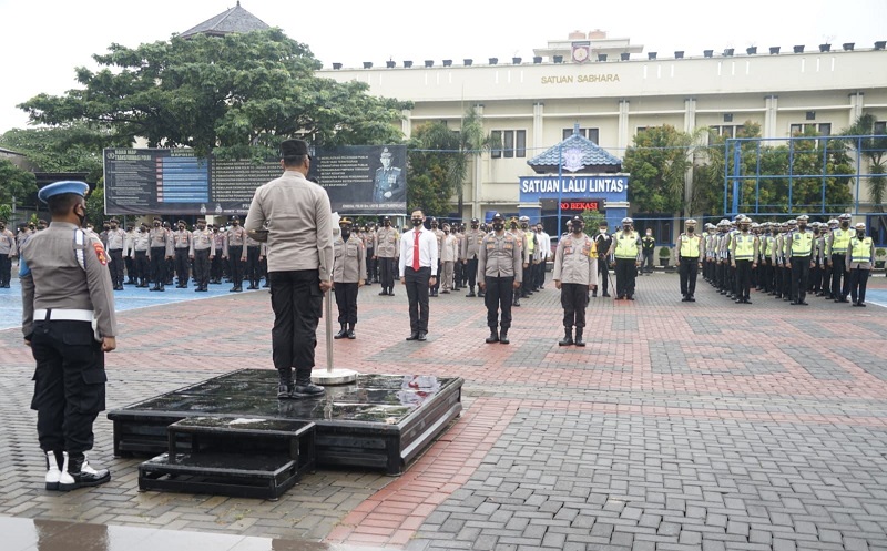 Polres Metro Bekasi Pecat 1 Personelnya yang Jadi Bandar Narkoba