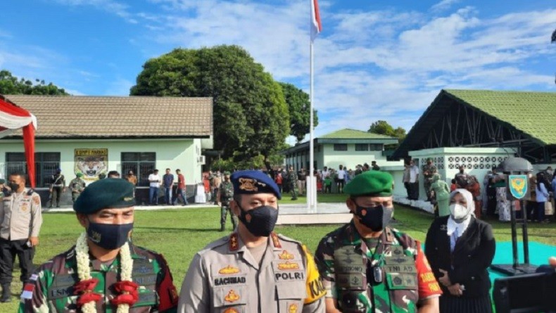 Kapolda Jambi Bangga Diberi Kepercayaan Lepas 400 Prajurit Yonif Raider 142/KJ ke Pupua