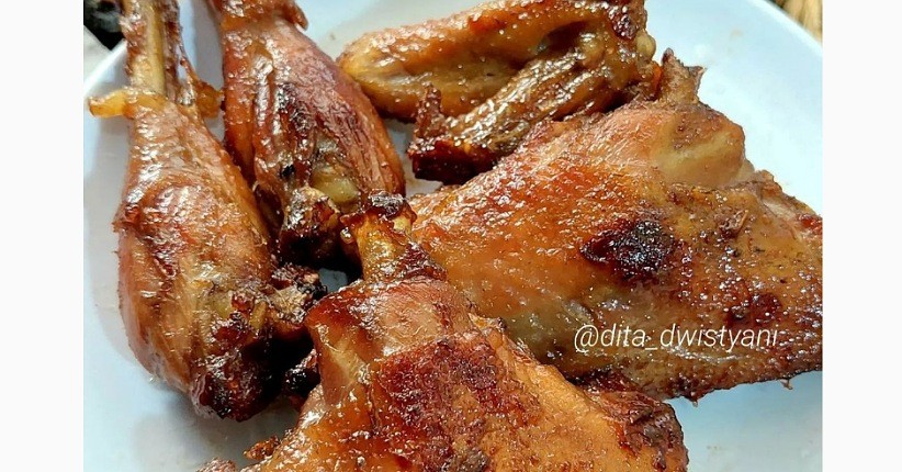 Cara Membuat Ayam Kampung Goreng Bacem, Empuk dan Menggugah Selera