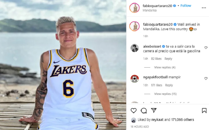 Pembalap MotoGP Fabio Quartararo Tak Ikut Parade di Jakarta, Pilih Pamer Foto Santai