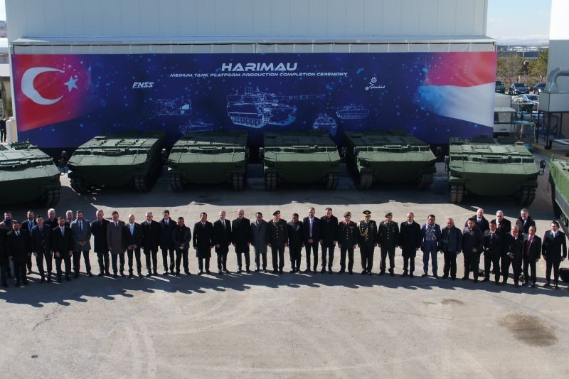 Tank Harimau Buatan Indonesia-Turki Selesai Produksi Perdana, Ini Keunikannya