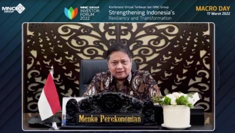 Menko Airlangga Waspadai Dampak Inflasi Global dan Perang Rusia-Ukraina ke RI