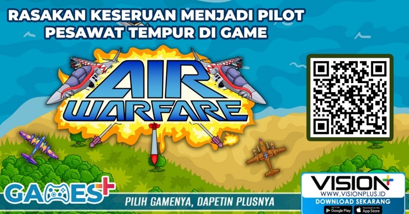 Rasakan Keseruan Menjadi Pilot Pesawat Tempur di Game Air Warfare!