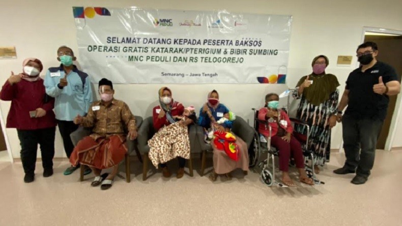 MNC Peduli Bersama RS Telogorejo Gelar Operasi Katarak dan Bibir Sumbing Gratis