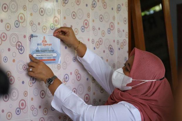   Hebat, 439 Pedukuhan di Sleman Sudah Terpasang Wifi Gratis 
