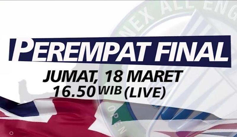 All England 2022: 7 Wakil Indonesia Beraksi di Perempat Final, LIVE iNews dan MNCTV
